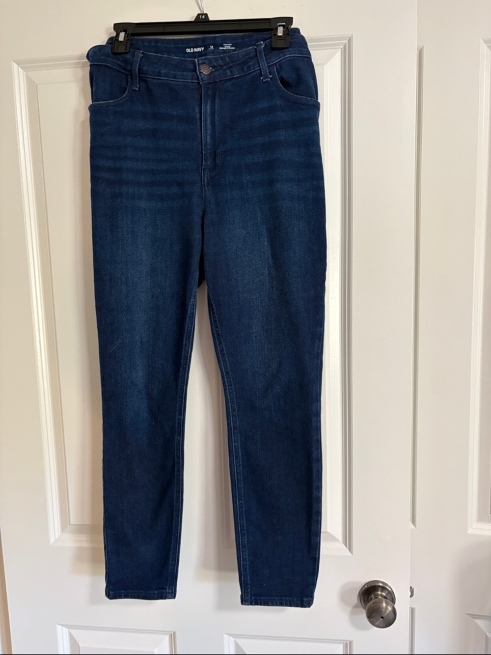 Old Navy Dark Indigo High-Rise Skinny Jeans